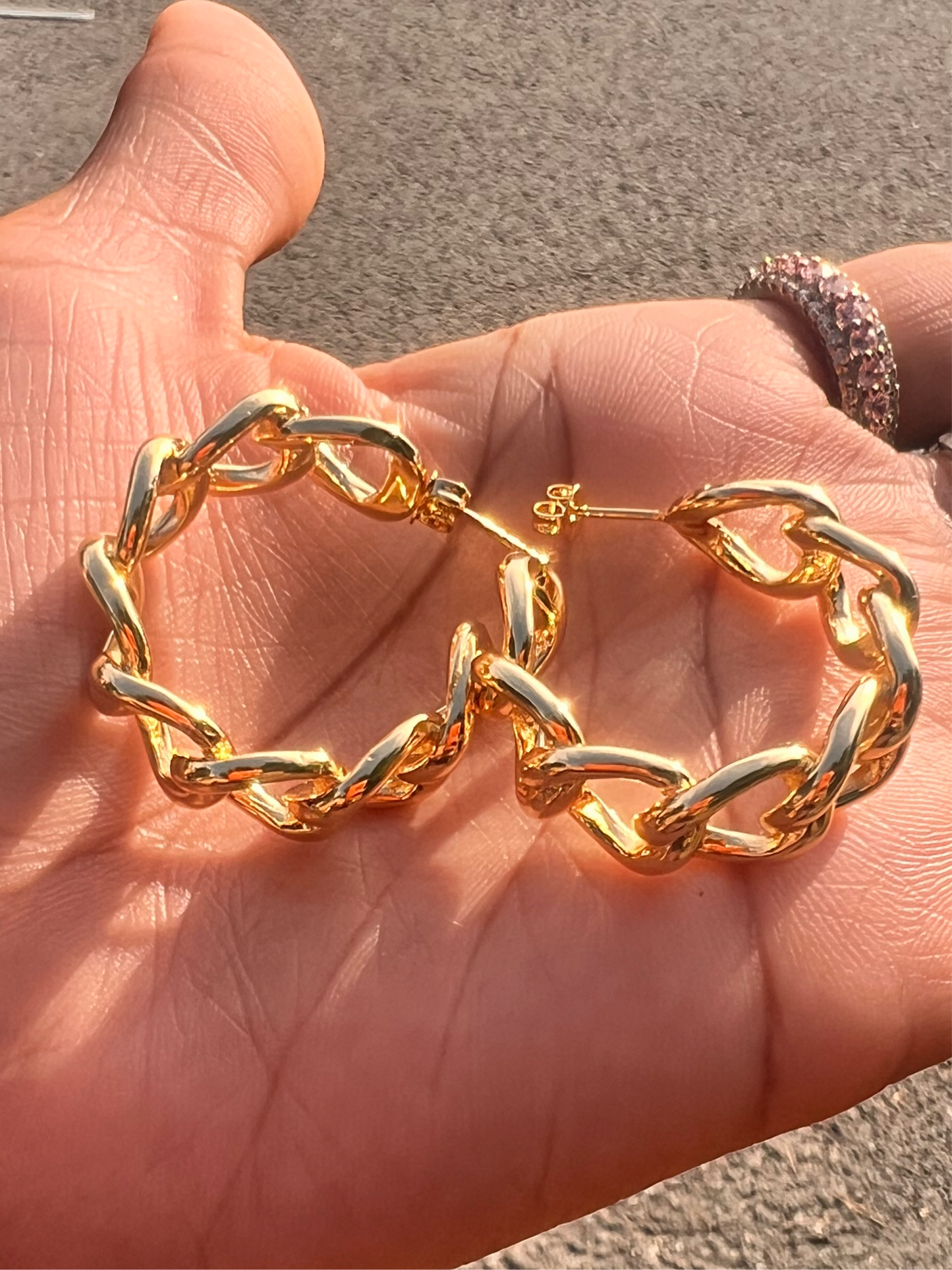 Cuban Link Earrings