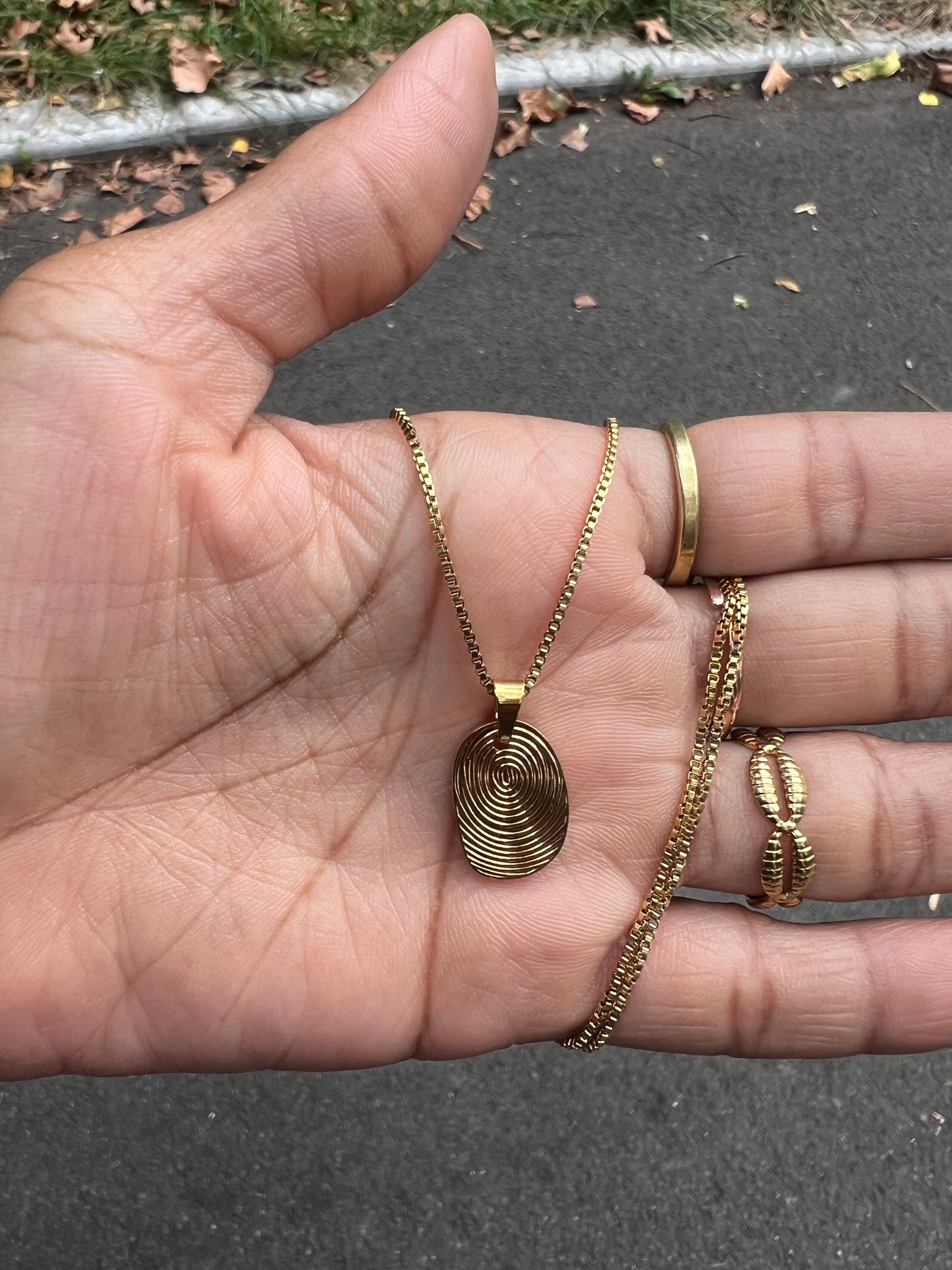 Fingerprint Necklace