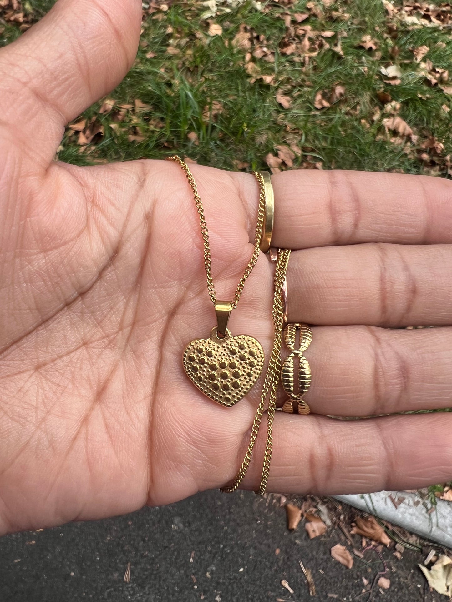 Golden Heart Necklace