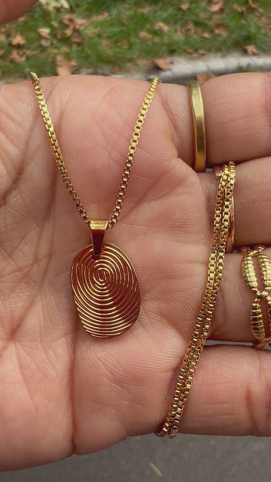 Fingerprint Necklace