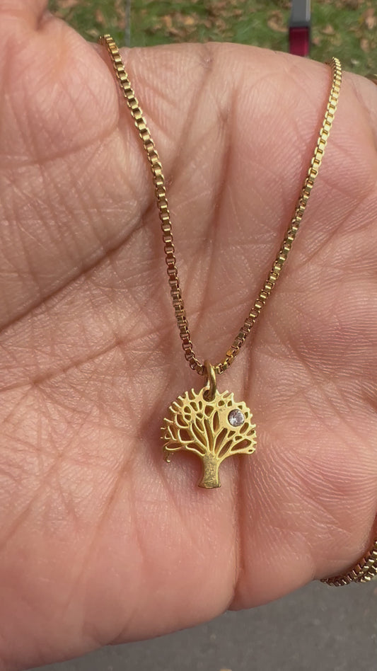 Dainty Tree Of Life Necklace